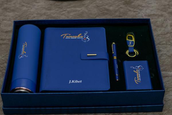 Blue Branded Corporate Gift Set