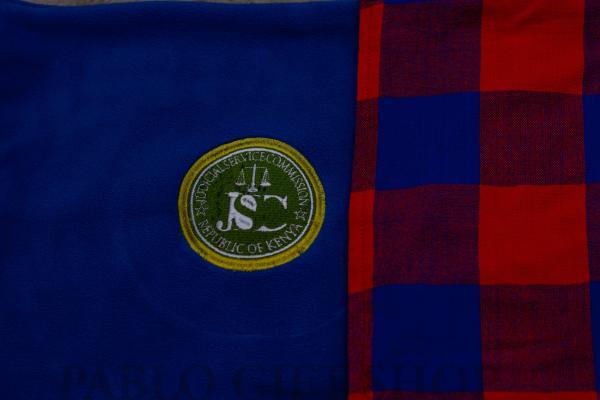 Fleece Blanket Branded with Judicial Service Commission Logo