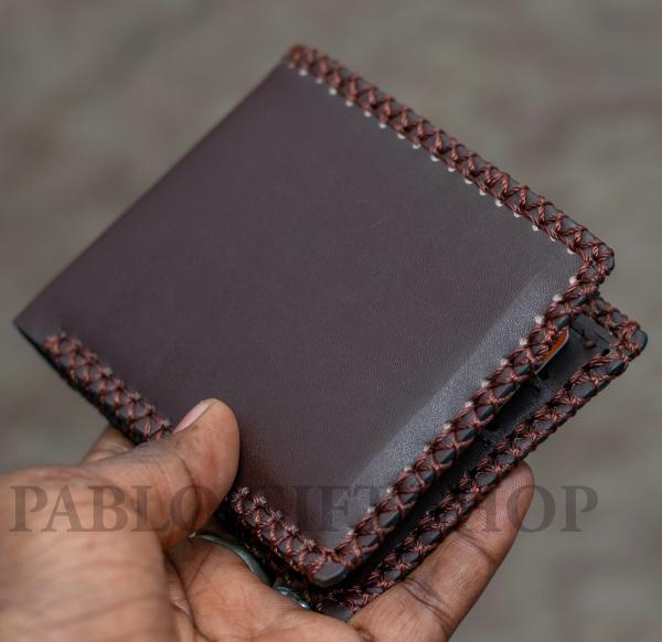 Dark brown Pure Leather Wallet