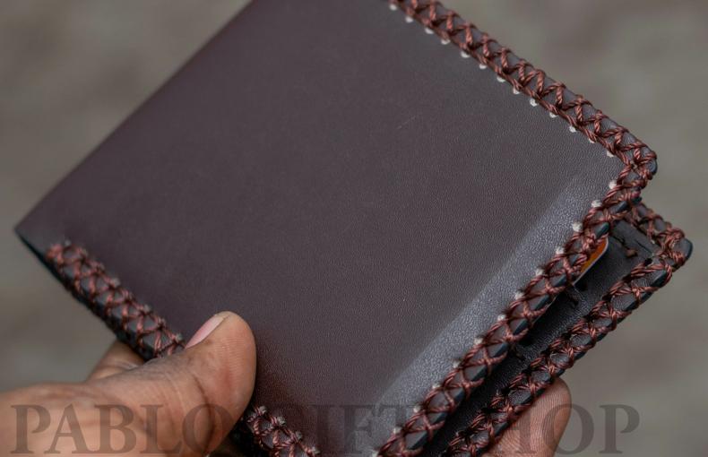Dark brown Pure Leather Wallet