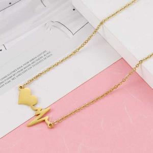 'Gold Heartbeat Necklace