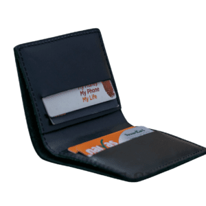 Black Leather CardHolder