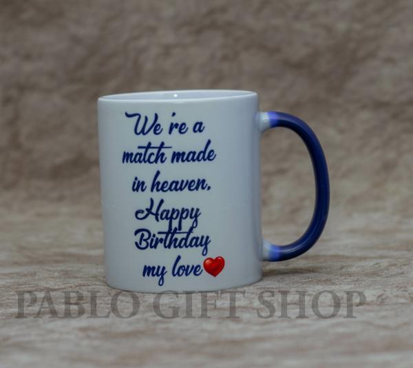 Blue Magic Branded Mug-Birthday Mug