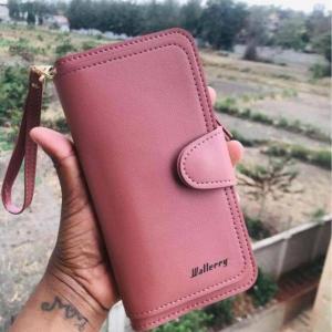 Pink Stylish Ladies Clutch Bag Wallet