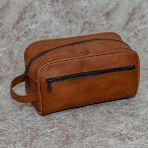 Pure Leather Toiletry Bag