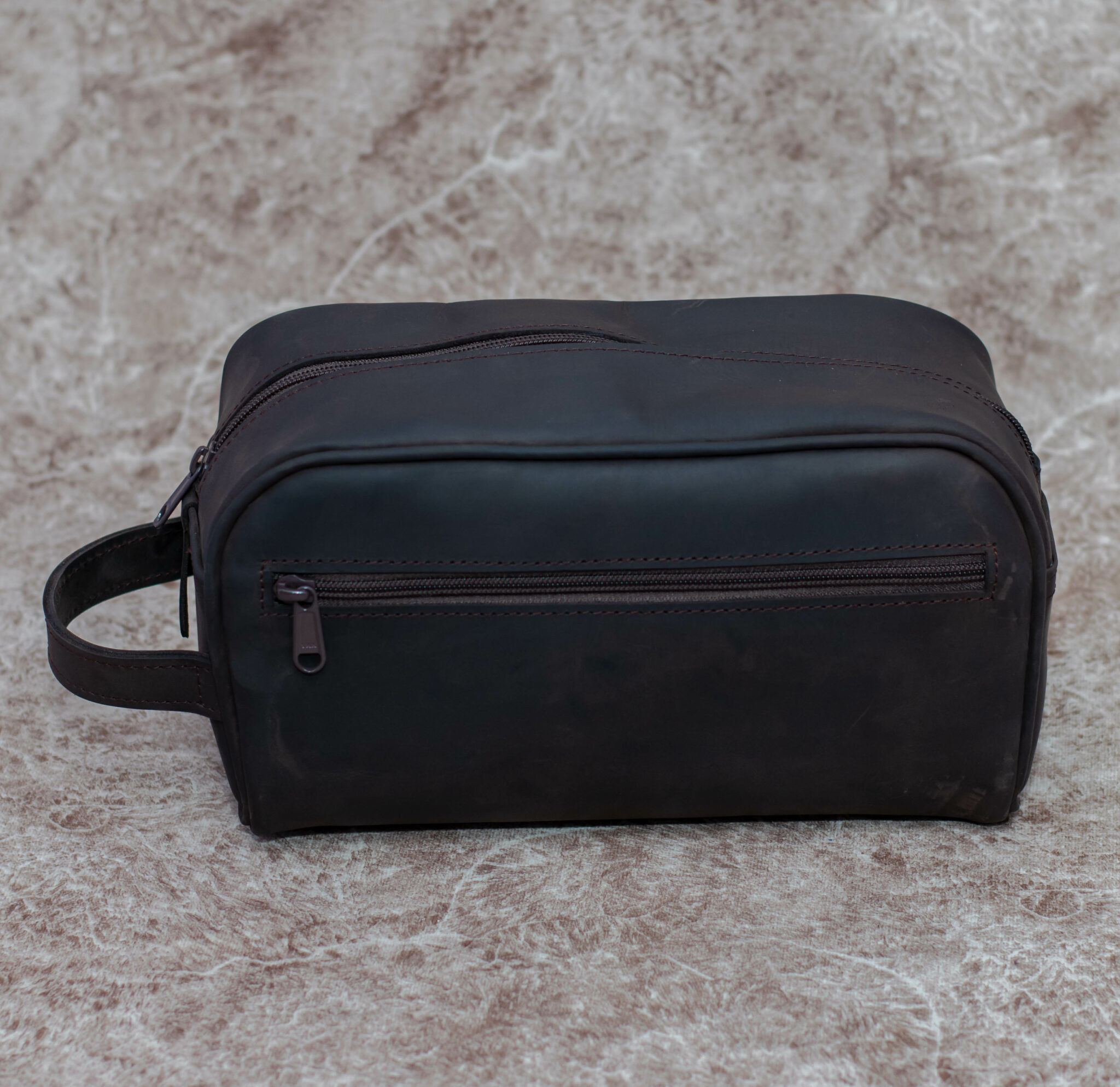 Pure Leather Toiletry Bag