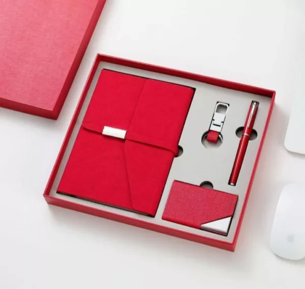 Card Holder Gift Set (Red)