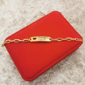 Custom Name Baby Bracelet