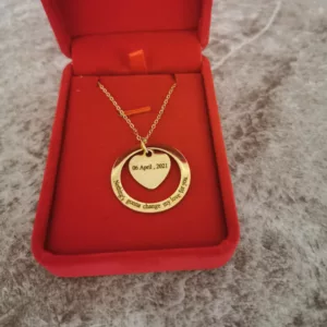 Love Heart Custom Necklace
