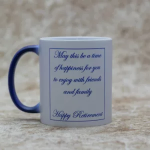 Retirement Blue Magic Mug