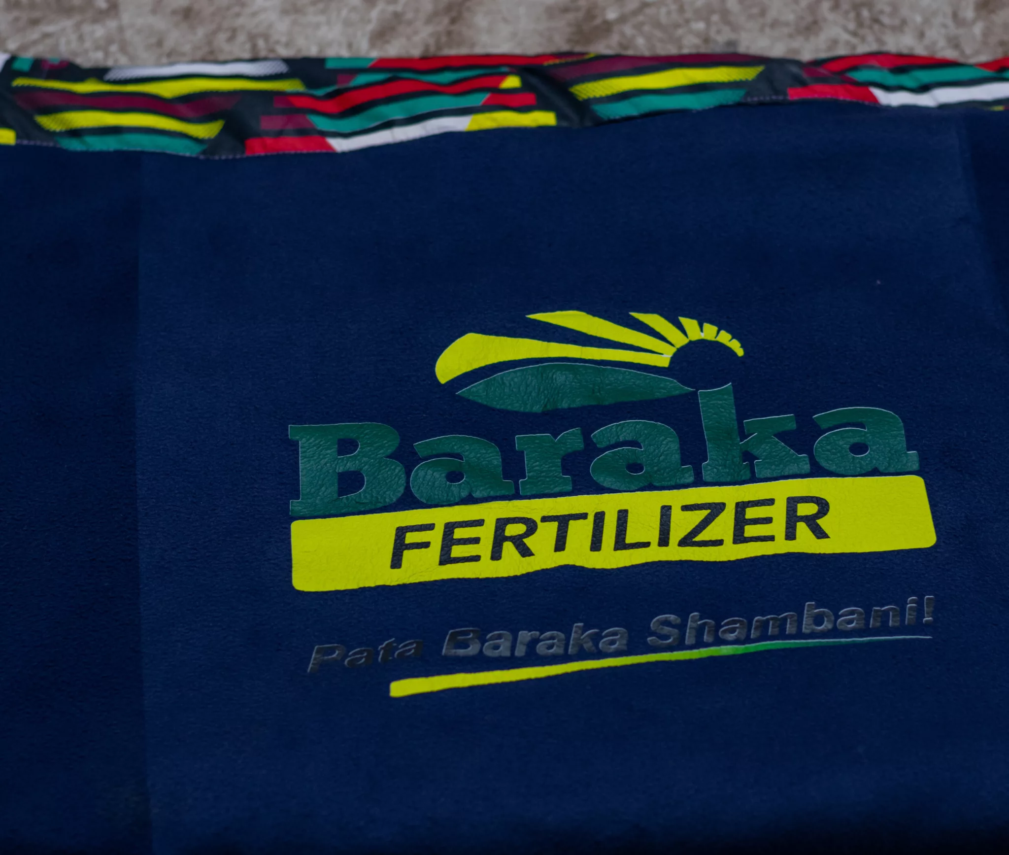 Branded Ankara Heavy Fleece Blanket