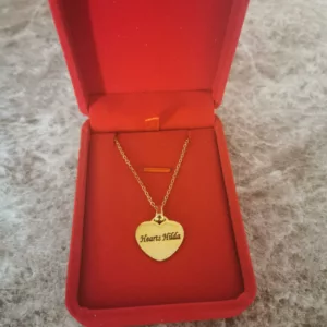 Love  Shaped Branded Necklace