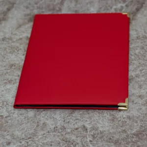 Red Document or Certificate Holder